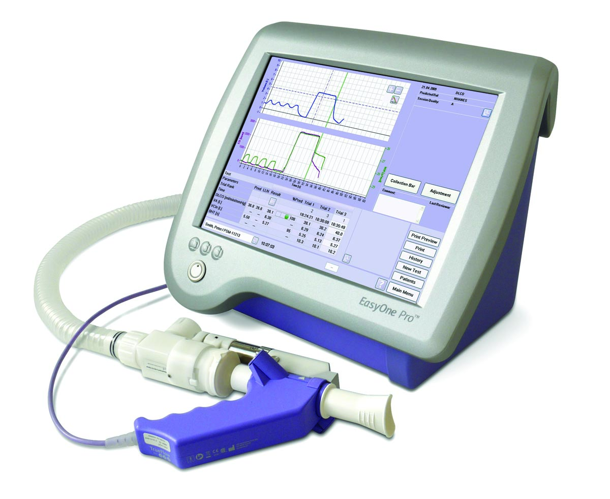 Pulmonary Function Testing Machine EasyOne™ Pro Digital Display Disposable Mouthpiece by ndd Medical Technologies  ID 3000-1